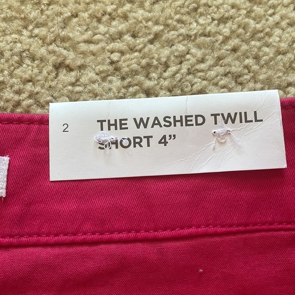 Womens Brand New Loft The Washed Twill Short 4” Shorts - Picture 5 of 6